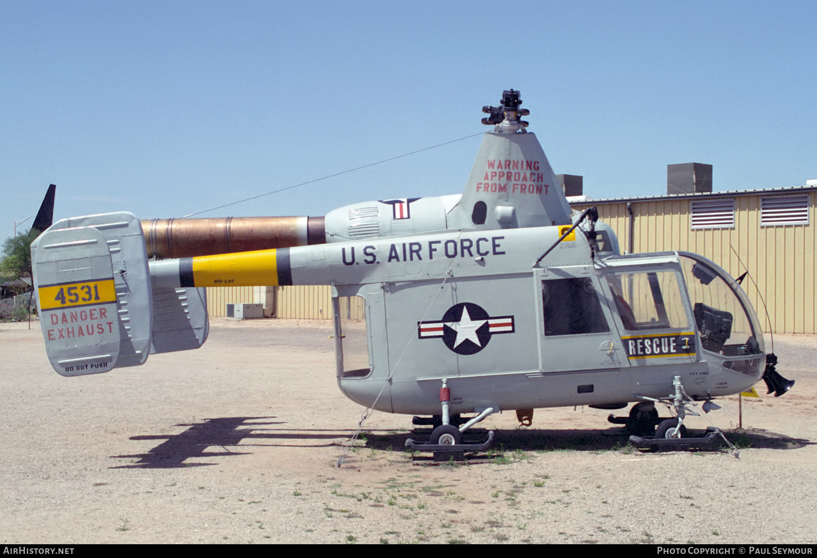 Aircraft Photo of 62-4531 / 4531 | Kaman HH-43F Huskie | USA - Air Force | AirHistory.net #509887