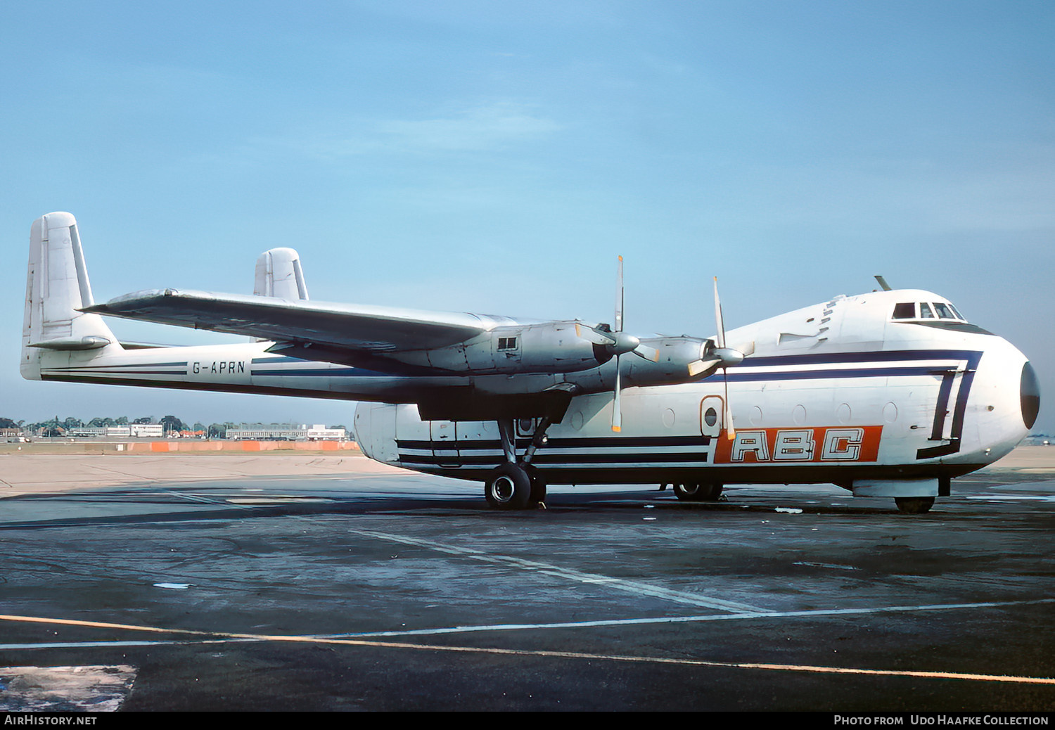 Aircraft Photo of G-APRN | Armstrong Whitworth AW-650 Argosy 102 | Air Bridge Carriers - ABC | AirHistory.net #509889