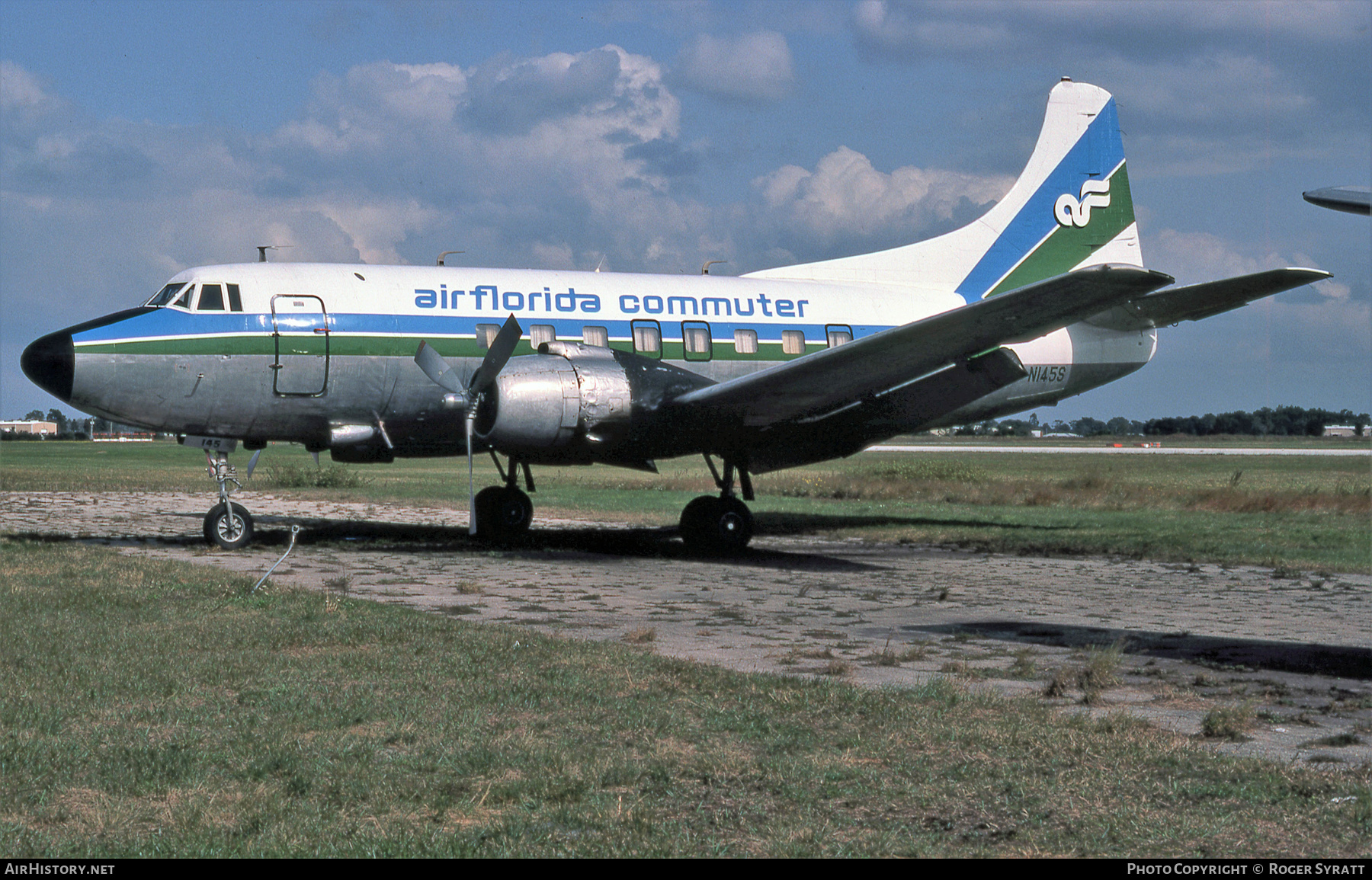 Aircraft Photo of N145S | Martin 404 | Air Florida Commuter | AirHistory.net #509902