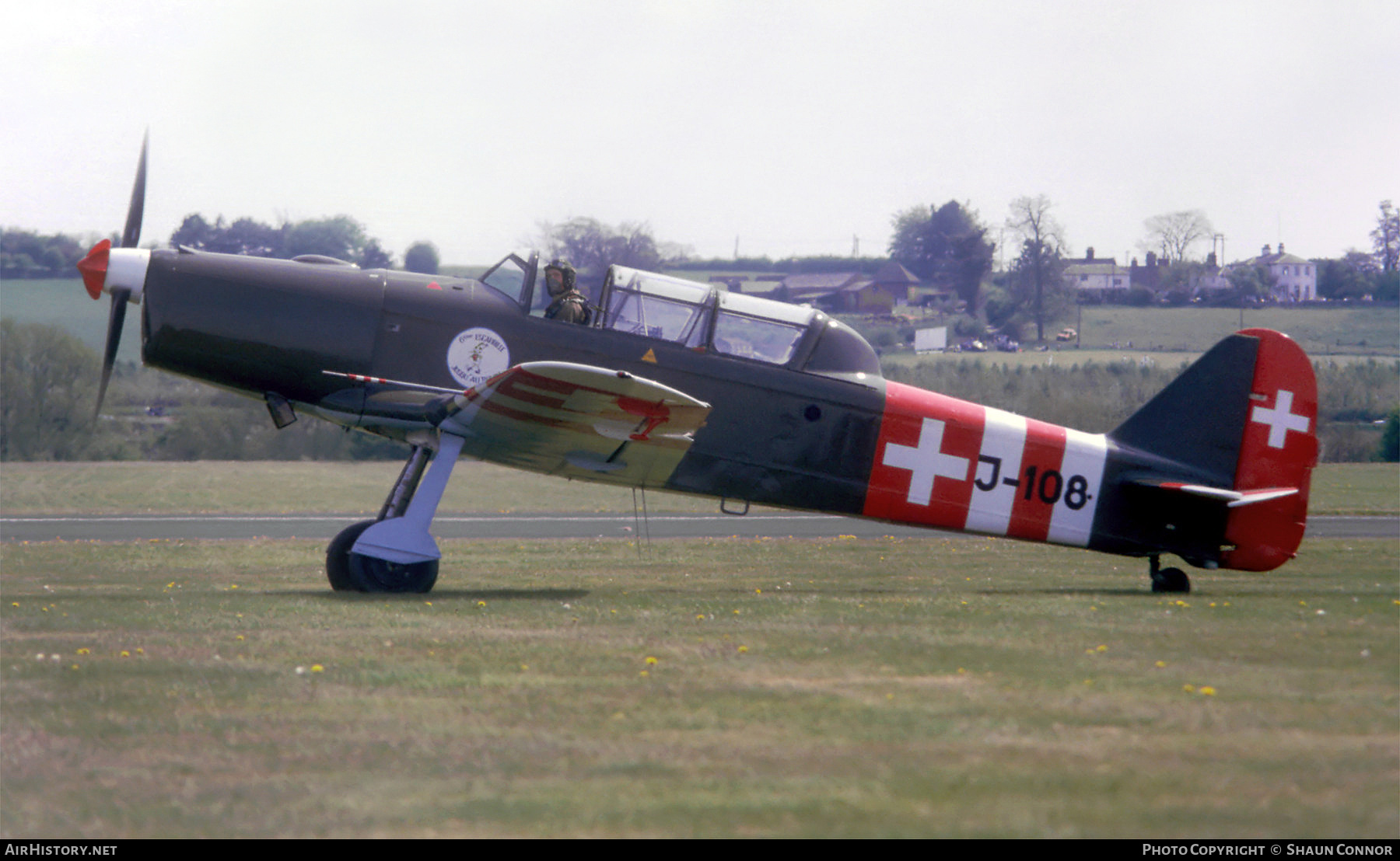 Aircraft Photo of G-BJAX / J-108 | Pilatus P-2-05 | Switzerland - Air Force | AirHistory.net #509919