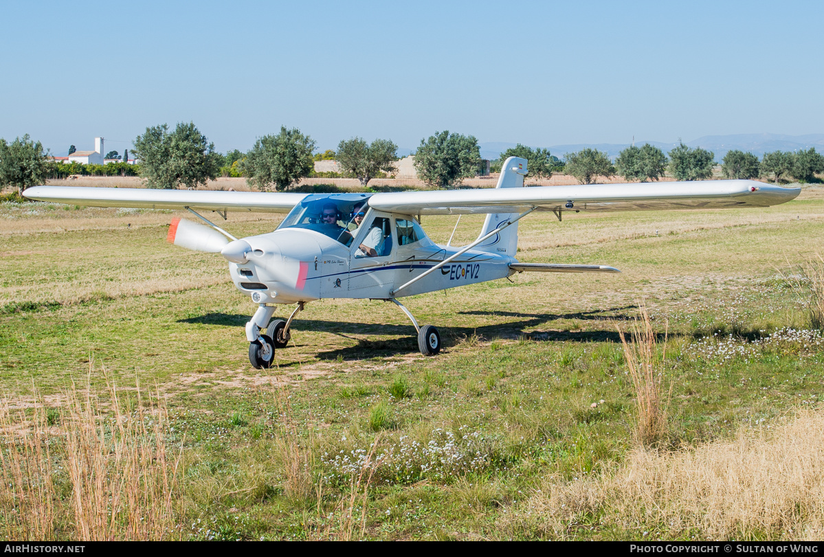 Aircraft Photo of EC-FV2 | Tecnam P-92 Echo 100S | AirHistory.net #509942