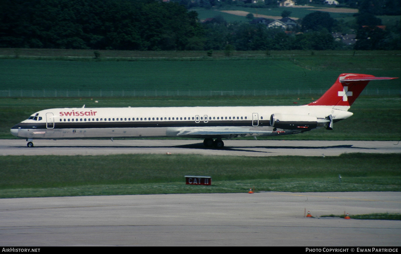 Aircraft Photo of HB-INV | McDonnell Douglas MD-83 (DC-9-83) | Swissair | AirHistory.net #509948