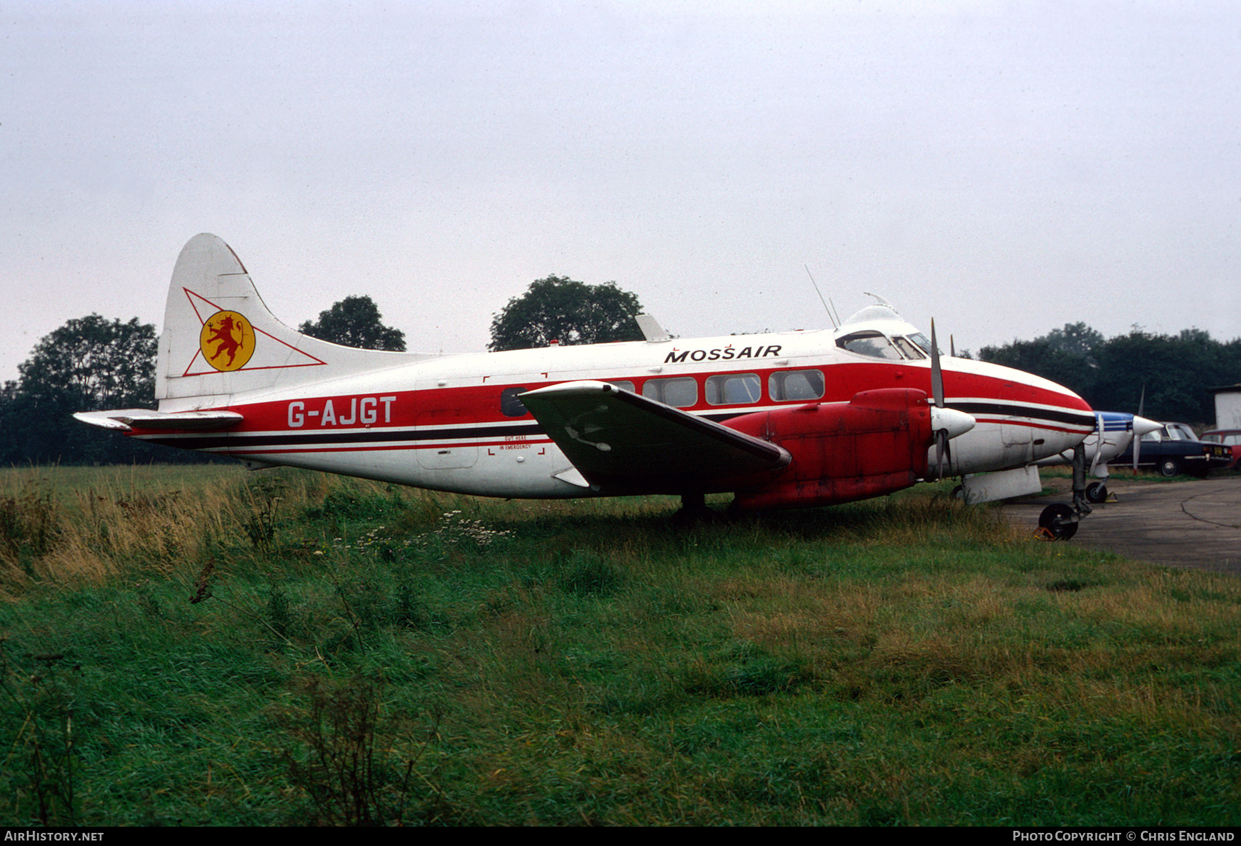 Aircraft Photo of G-AJGT | De Havilland D.H. 104 Dove 7XC | Mossair | AirHistory.net #509961