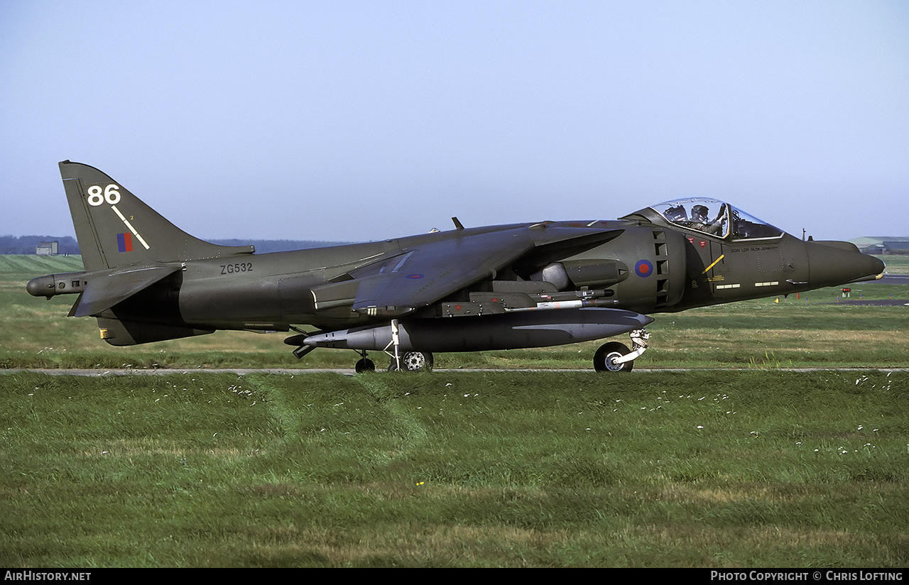 Aircraft Photo of ZG532 | British Aerospace Harrier GR7 | UK - Air Force | AirHistory.net #509962
