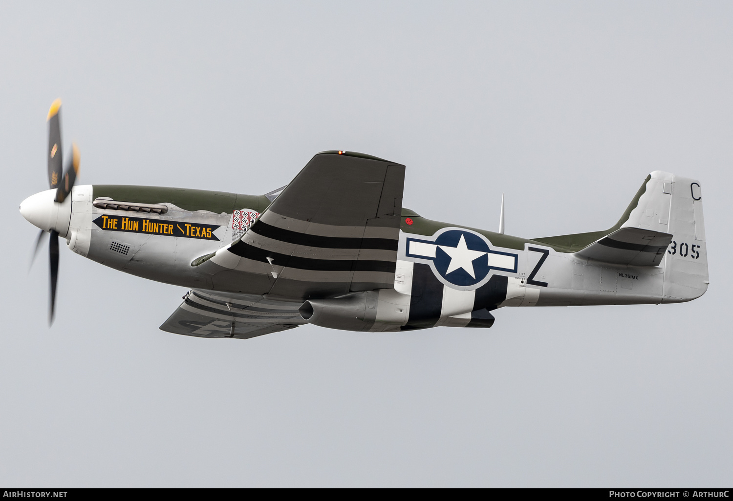 Aircraft Photo of N351MX / NL351MX / 413305 | North American P-51D Mustang | USA - Air Force | AirHistory.net #509977