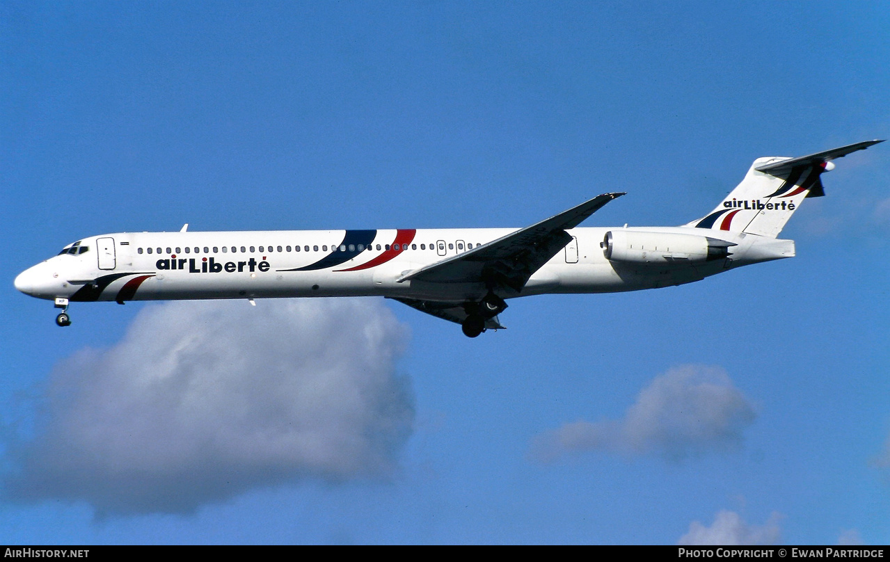 Aircraft Photo of F-GHHP | McDonnell Douglas MD-83 (DC-9-83) | Air Liberté | AirHistory.net #509984