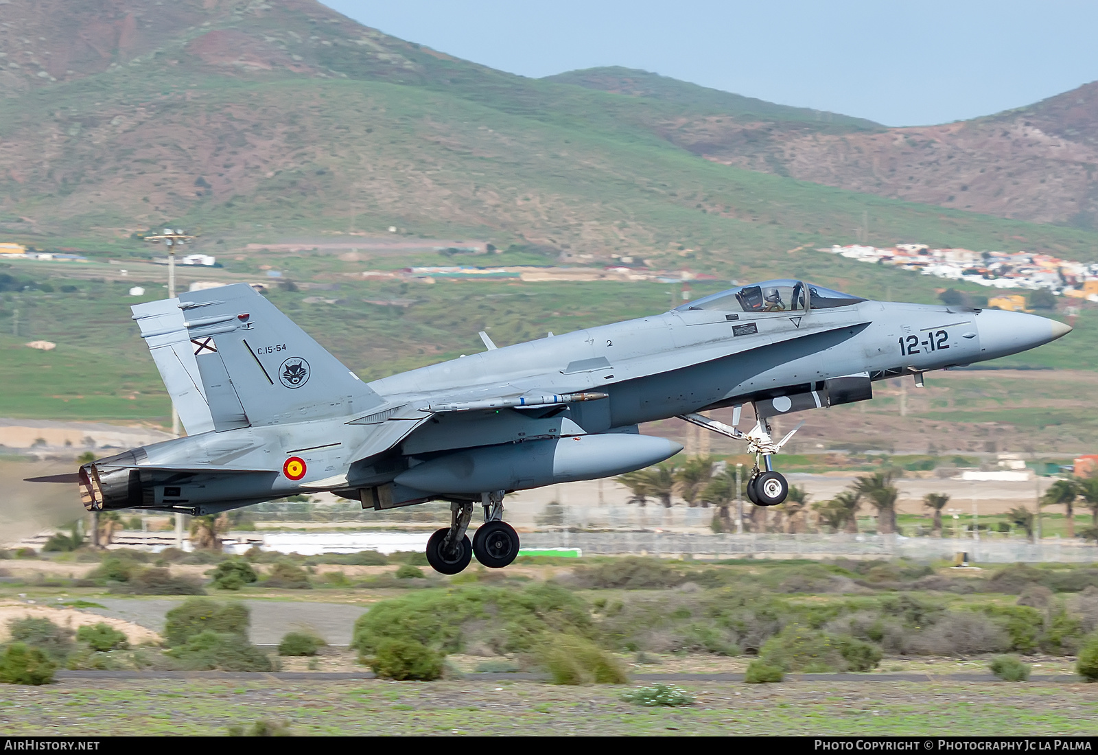 Aircraft Photo of C15-54 | McDonnell Douglas EF-18M Hornet | Spain - Air Force | AirHistory.net #509997