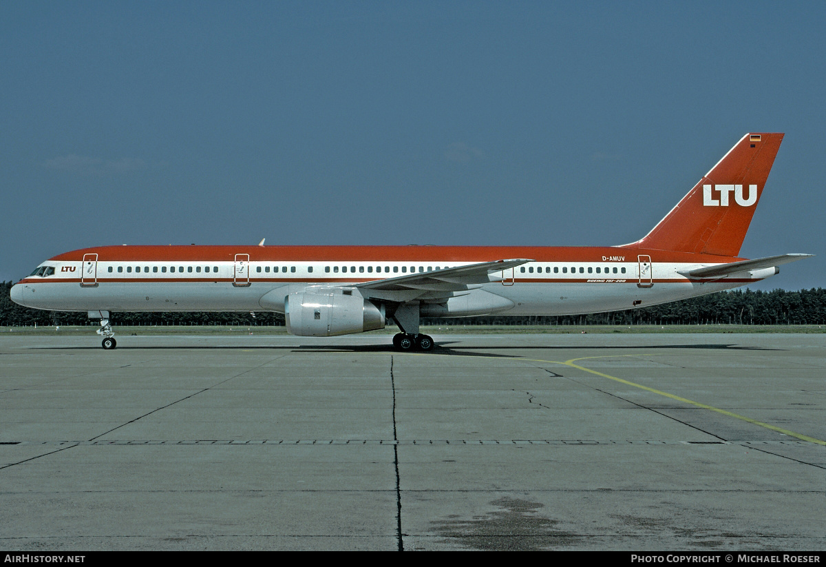 Aircraft Photo of D-AMUV | Boeing 757-2G5 | LTU - Lufttransport-Unternehmen | AirHistory.net #510000