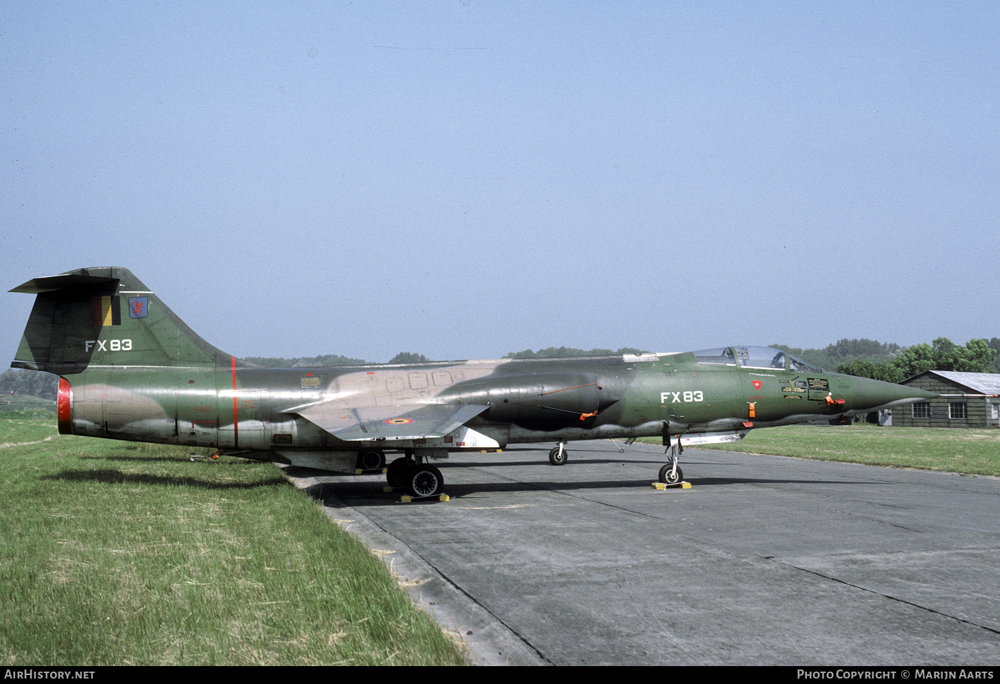 Aircraft Photo of FX83 | Lockheed F-104G Starfighter | Belgium - Air Force | AirHistory.net #510003