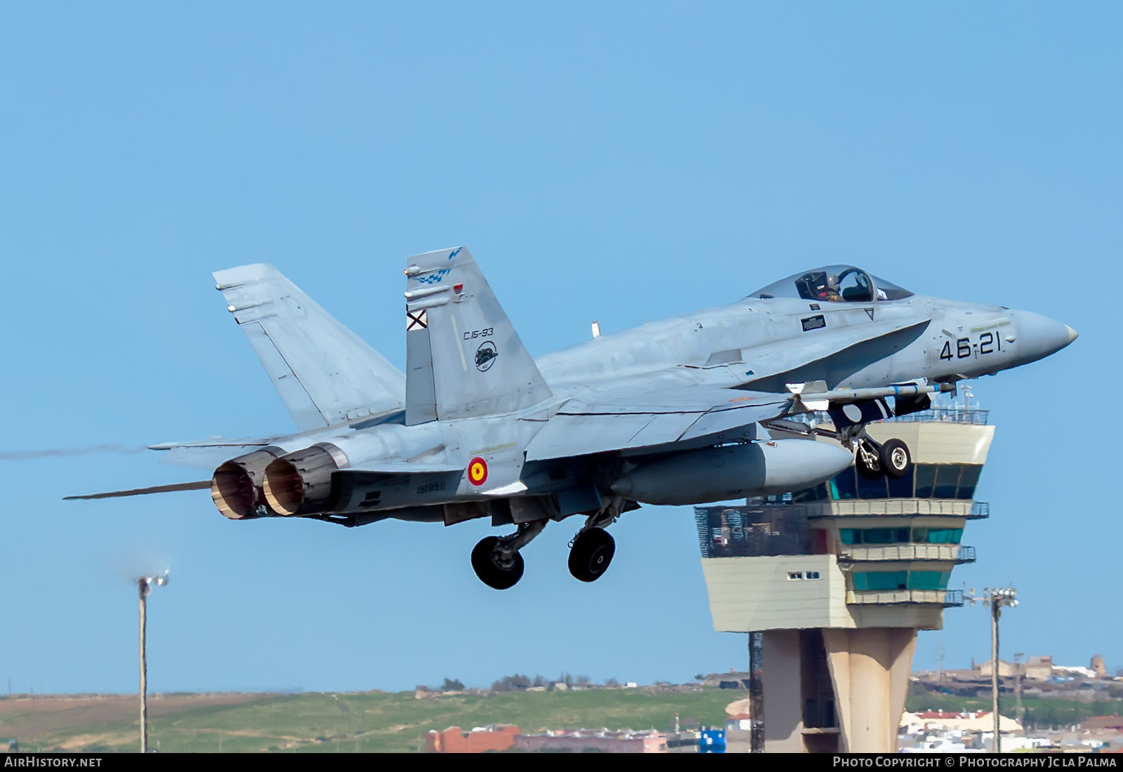 Aircraft Photo of C.15-93 | McDonnell Douglas F/A-18A+ Hornet | Spain - Air Force | AirHistory.net #510005