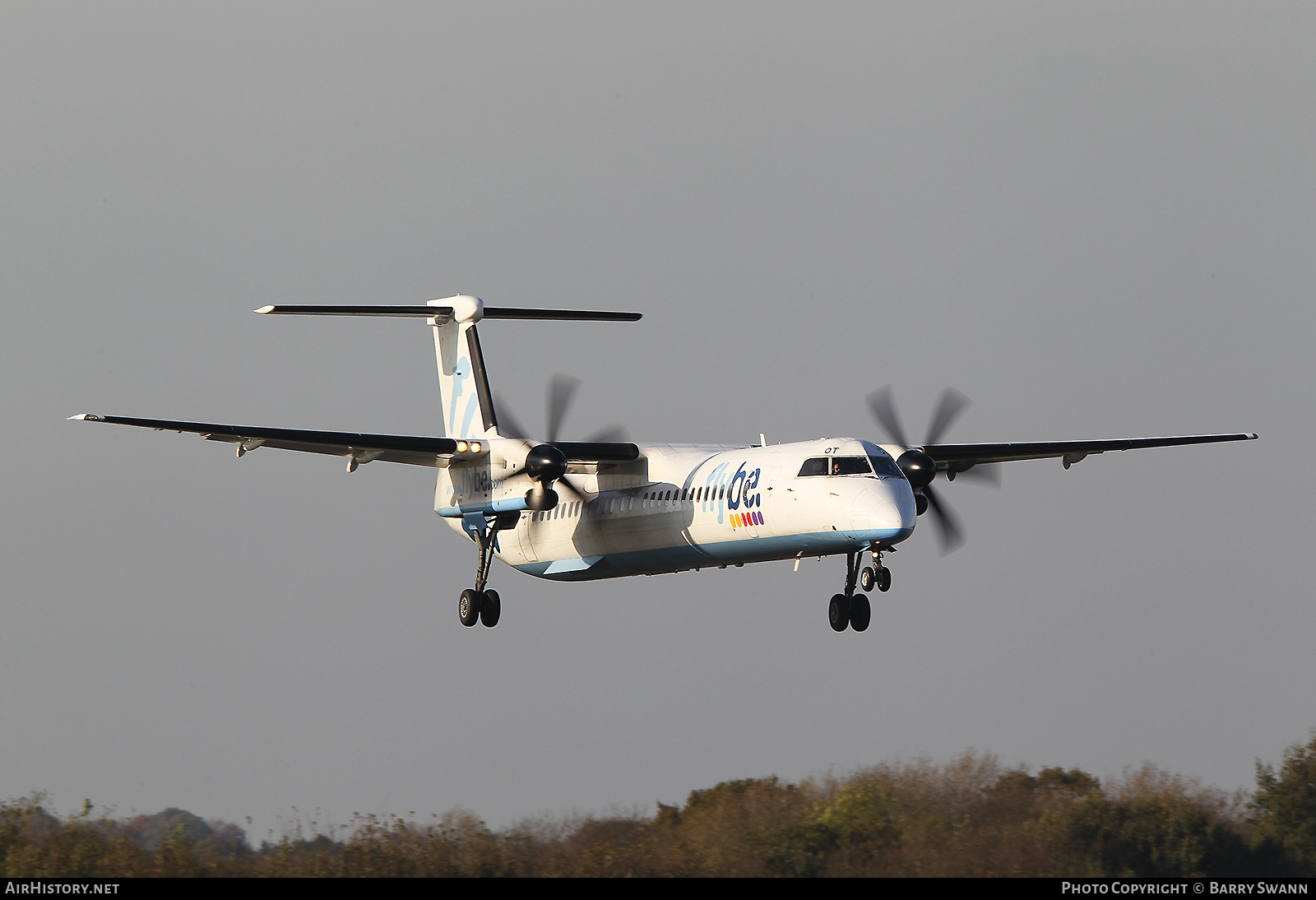 Aircraft Photo of G-ECOT | Bombardier DHC-8-402 Dash 8 | Flybe | AirHistory.net #510012