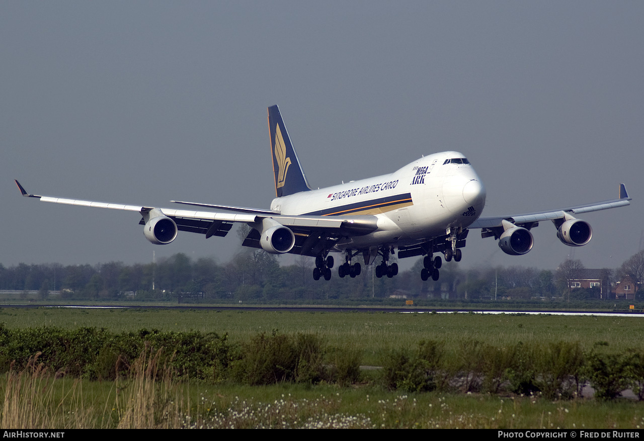 Aircraft Photo of 9V-SFL | Boeing 747-412F/SCD | Singapore Airlines Cargo | AirHistory.net #510016
