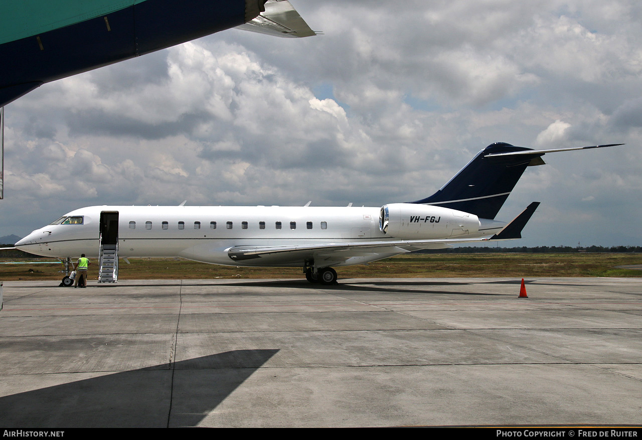 Aircraft Photo of VH-FGJ | Bombardier Global Express (BD-700-1A10) | AirHistory.net #510029