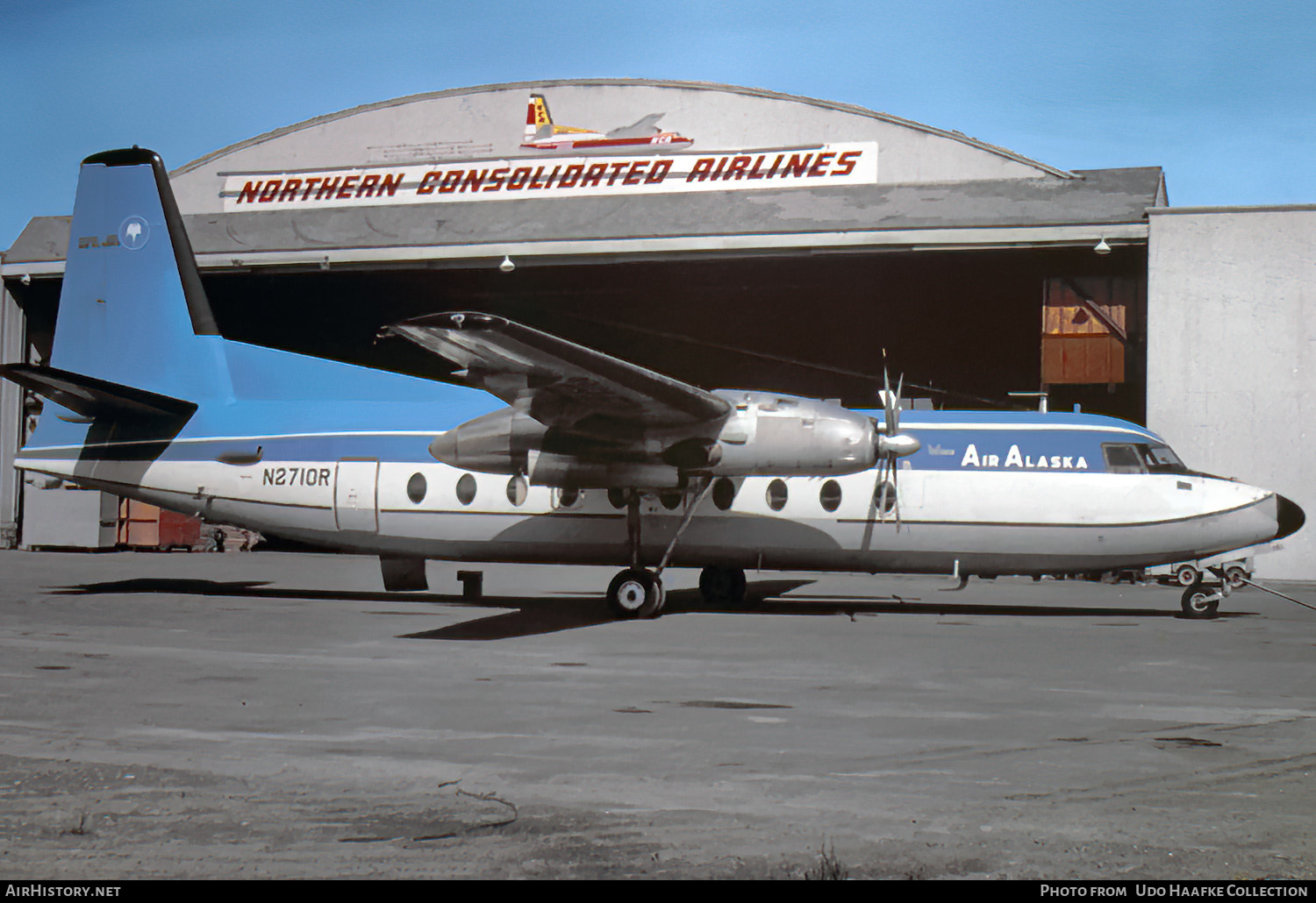 Aircraft Photo of N2710R | Fairchild F-27A | Wien Air Alaska | AirHistory.net #510035