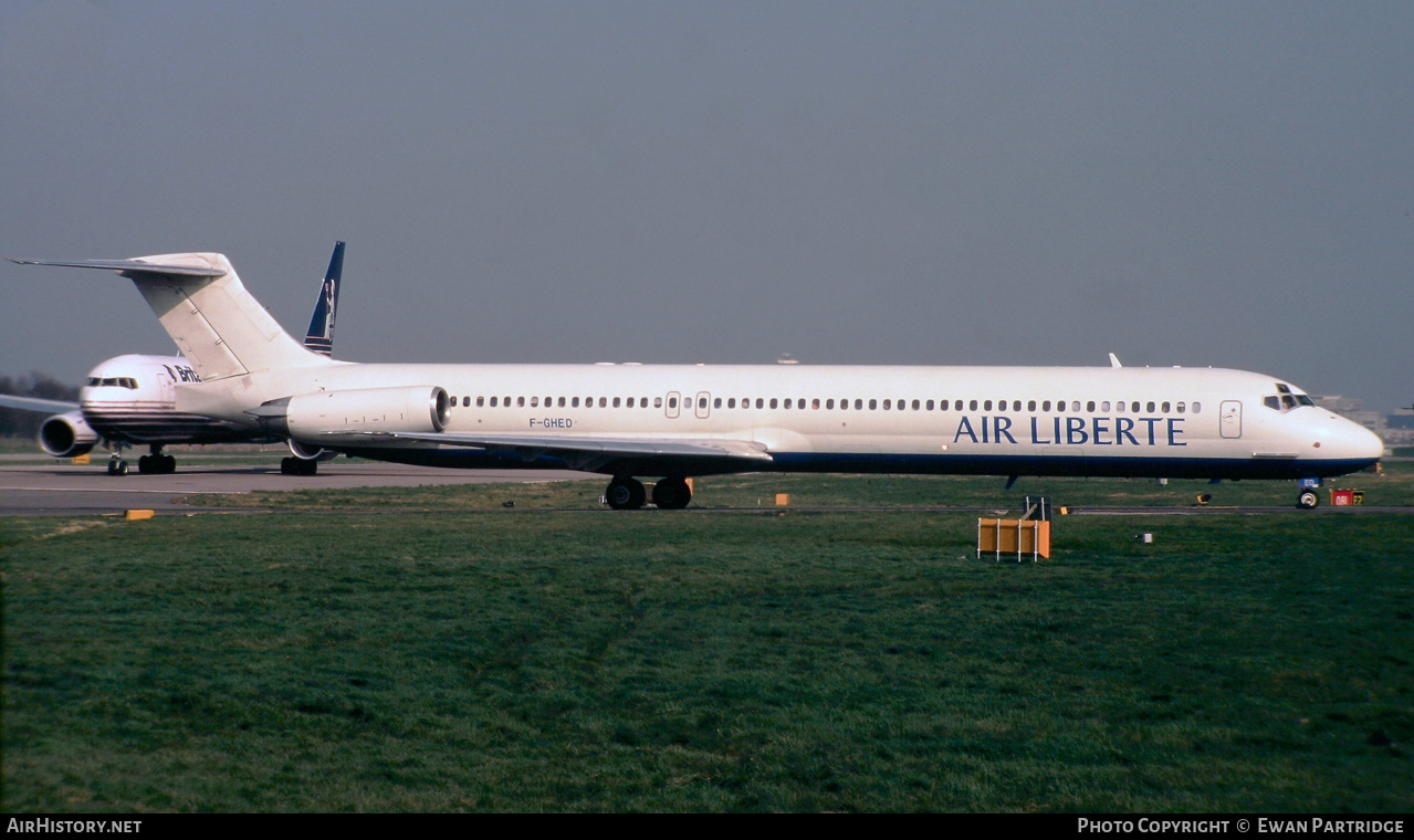 Aircraft Photo of F-GHED | McDonnell Douglas MD-83 (DC-9-83) | Air Liberté | AirHistory.net #510038