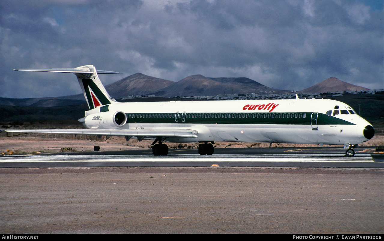 Aircraft Photo of EI-CPB | McDonnell Douglas MD-83 (DC-9-83) | Eurofly | AirHistory.net #510045