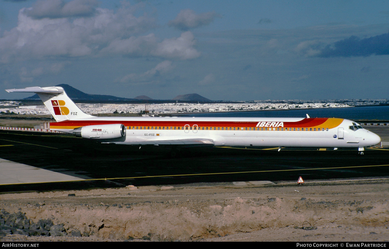 Aircraft Photo of EC-FOZ | McDonnell Douglas MD-88 | Iberia | AirHistory.net #510075
