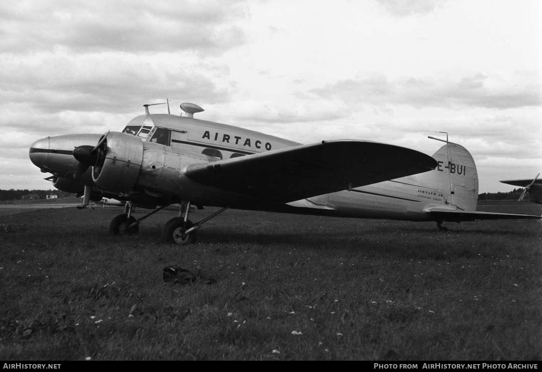 Aircraft Photo of SE-BUI | Avro 652A Anson C19/1 | Airtaco | AirHistory.net #510082