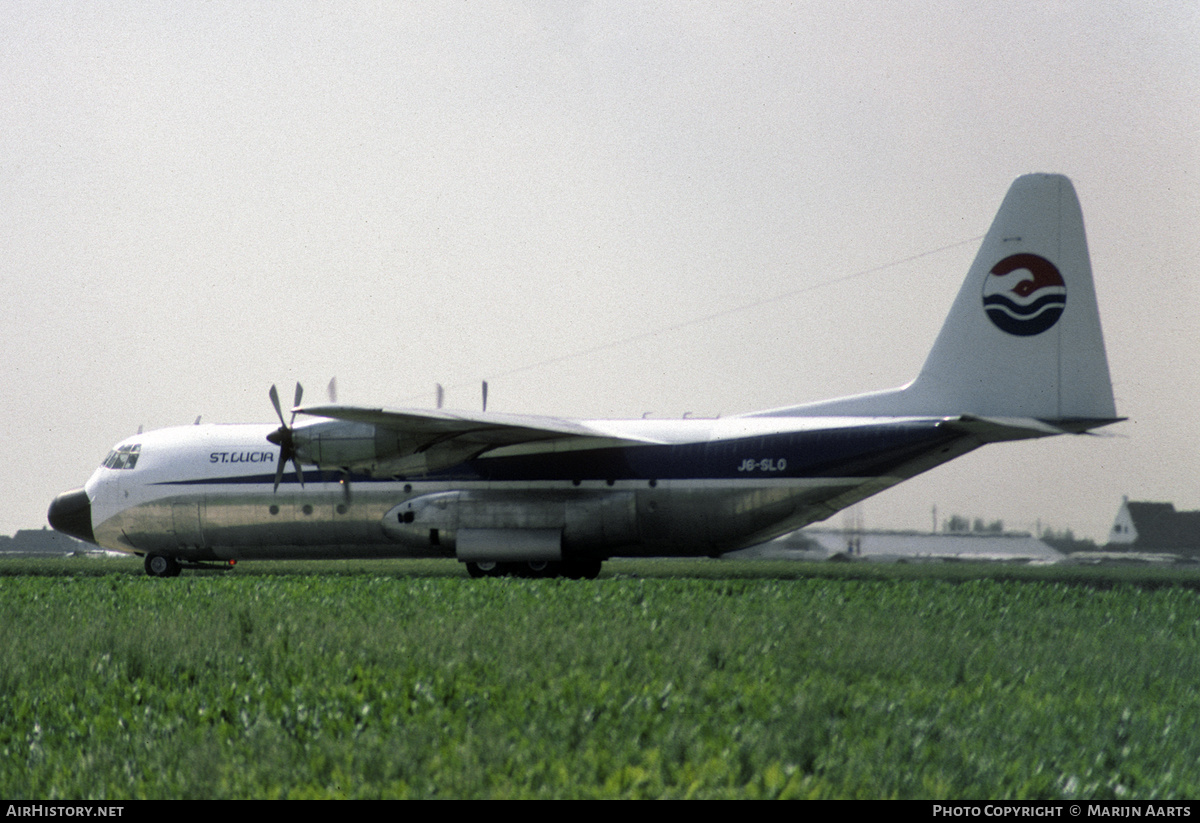 Aircraft Photo of J6-SLO | Lockheed L-100-20 Hercules (382E) | St. Lucia Airways | AirHistory.net #510084