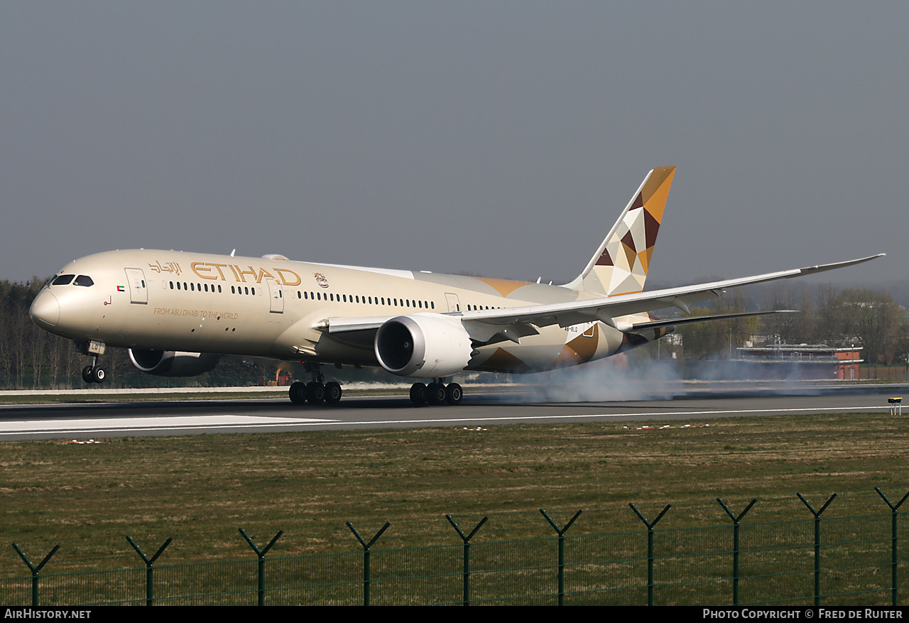 Aircraft Photo of A6-BLQ | Boeing 787-9 Dreamliner | Etihad Airways | AirHistory.net #510093