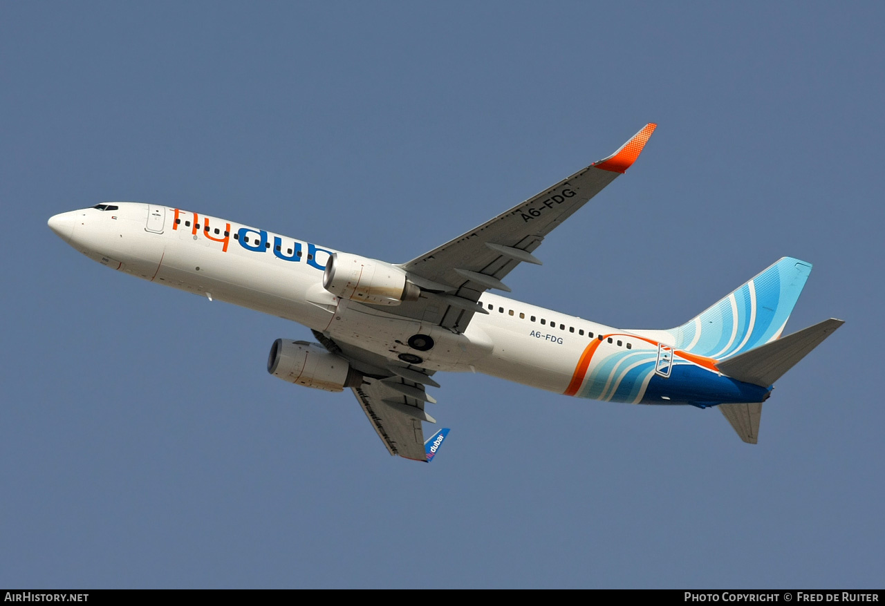Aircraft Photo of A6-FDG | Boeing 737-8KN | Flydubai | AirHistory.net #510094