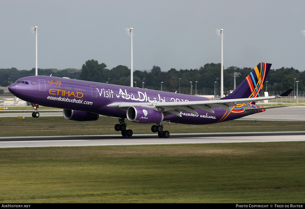 Aircraft Photo of A6-AFA | Airbus A330-343E | Etihad Airways | AirHistory.net #510101