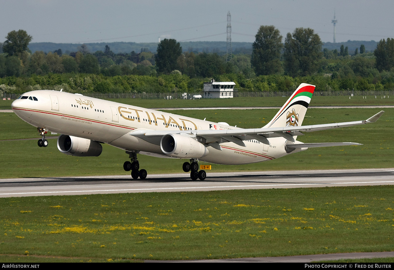 Aircraft Photo of A6-AFF | Airbus A330-343 | Etihad Airways | AirHistory.net #510106