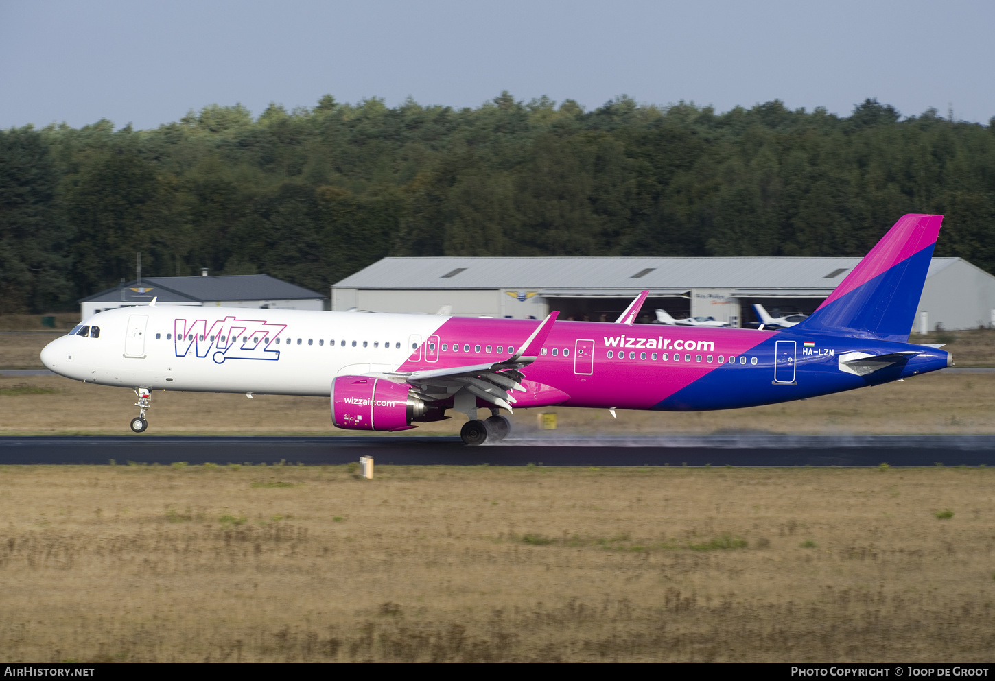 Aircraft Photo of HA-LZM | Airbus A321-271NX | Wizz Air | AirHistory.net #510110