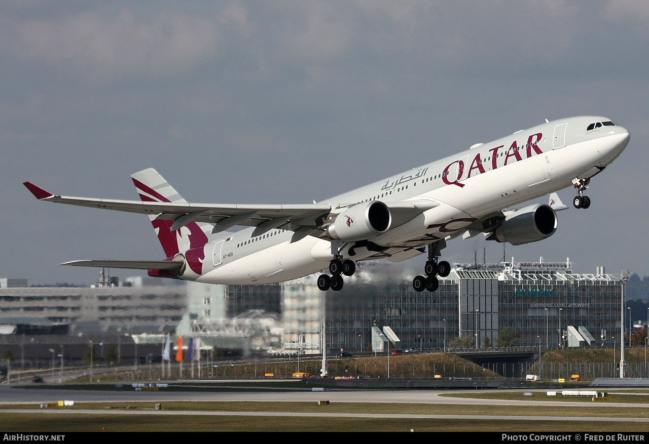 Aircraft Photo of A7-AEA | Airbus A330-302 | Qatar Airways | AirHistory.net #510125
