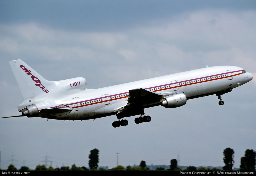 Aircraft Photo of SE-DSC | Lockheed L-1011-385-1 TriStar 50 | Air Ops | AirHistory.net #510133