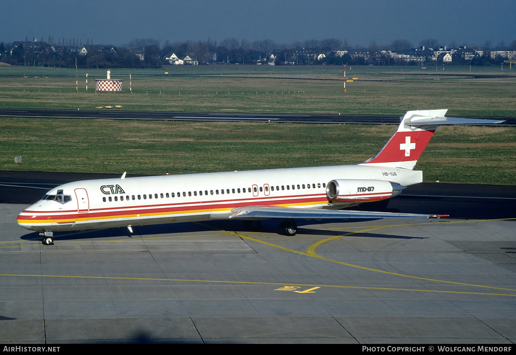 Aircraft Photo of HB-IUA | McDonnell Douglas MD-87 (DC-9-87) | CTA - Compagnie de Transport Aérien | AirHistory.net #510134