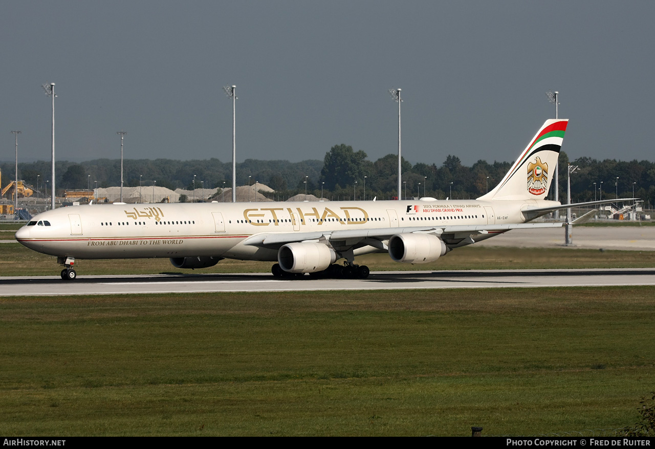 Aircraft Photo of A6-EHF | Airbus A340-642 | Etihad Airways | AirHistory.net #510139