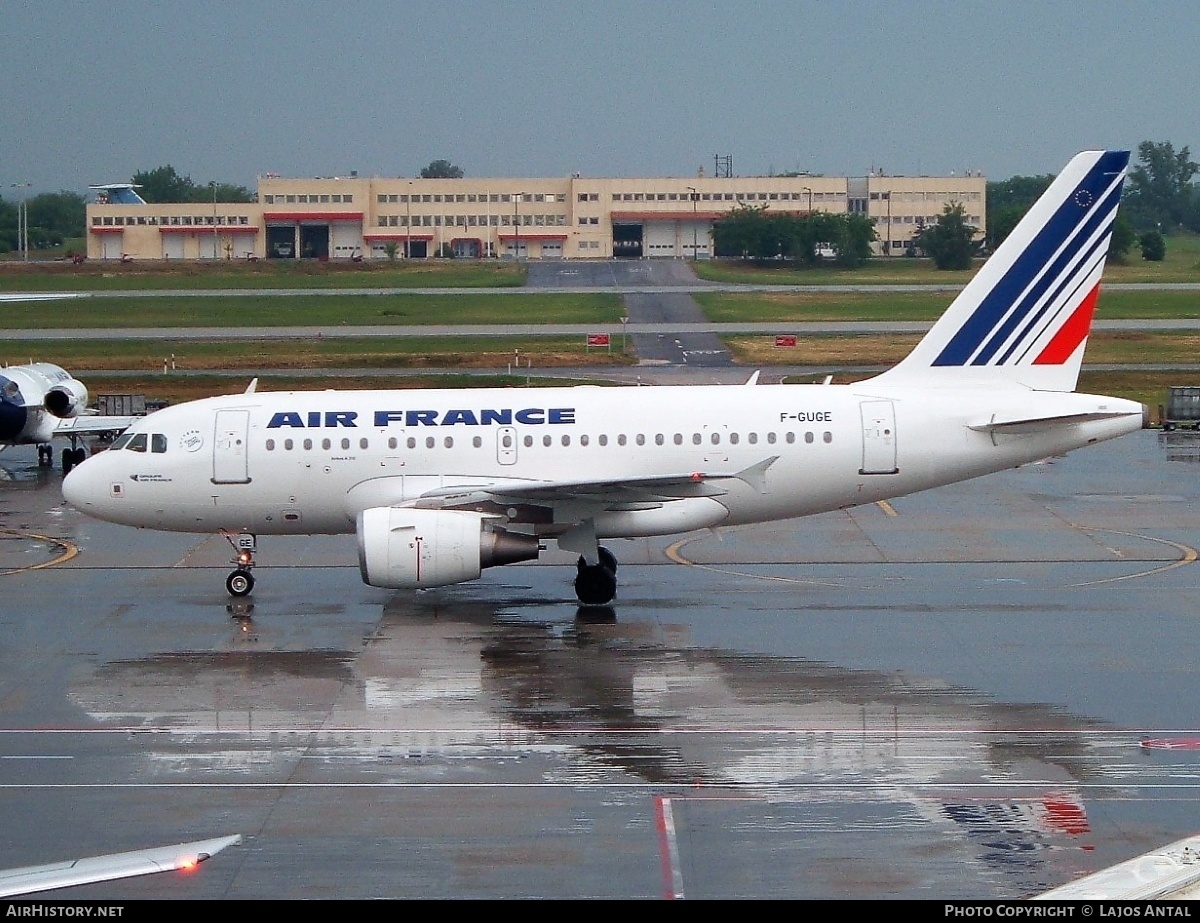 Aircraft Photo of F-GUGE | Airbus A318-111 | Air France | AirHistory.net #510141