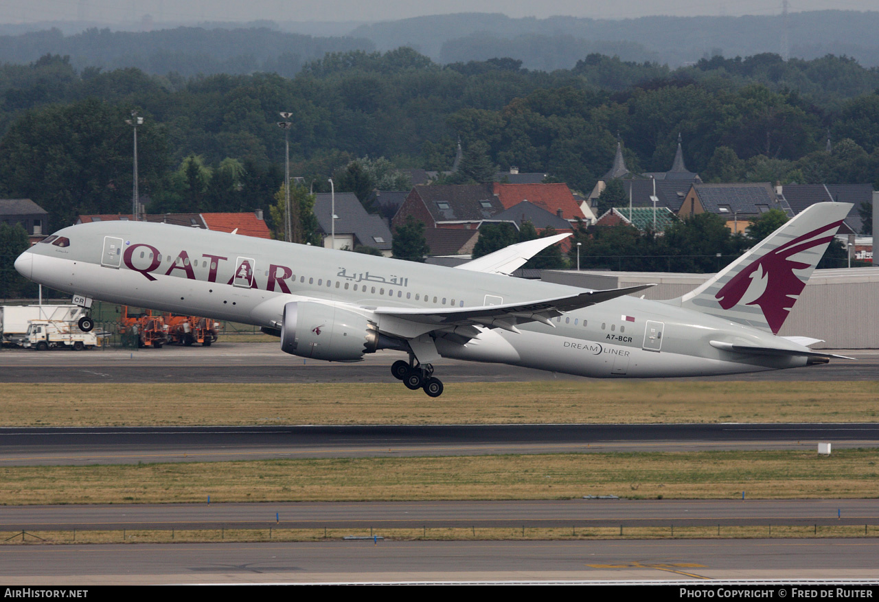 Aircraft Photo of A7-BCR | Boeing 787-8 Dreamliner | Qatar Airways | AirHistory.net #510151