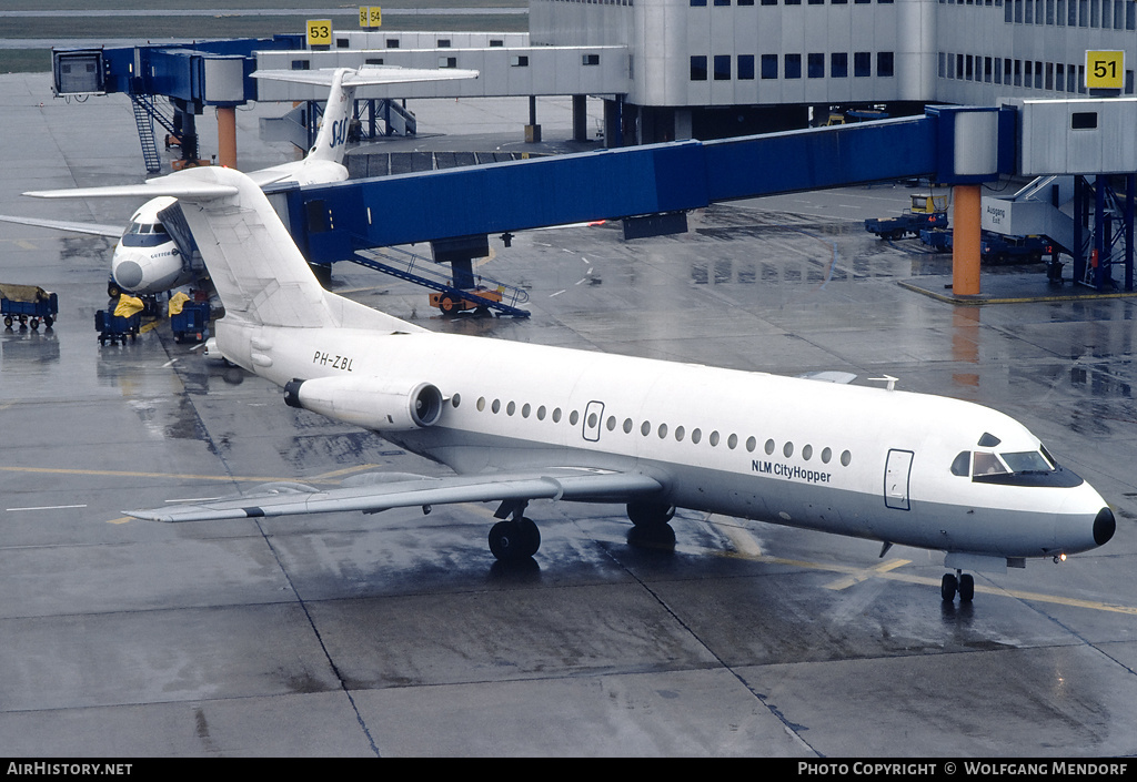 Aircraft Photo of PH-ZBL | Fokker F28-4000 Fellowship | NLM Cityhopper | AirHistory.net #510161