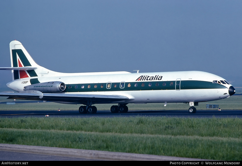 Aircraft Photo of I-DABP | Sud SE-210 Caravelle VI-N | Alitalia | AirHistory.net #510162
