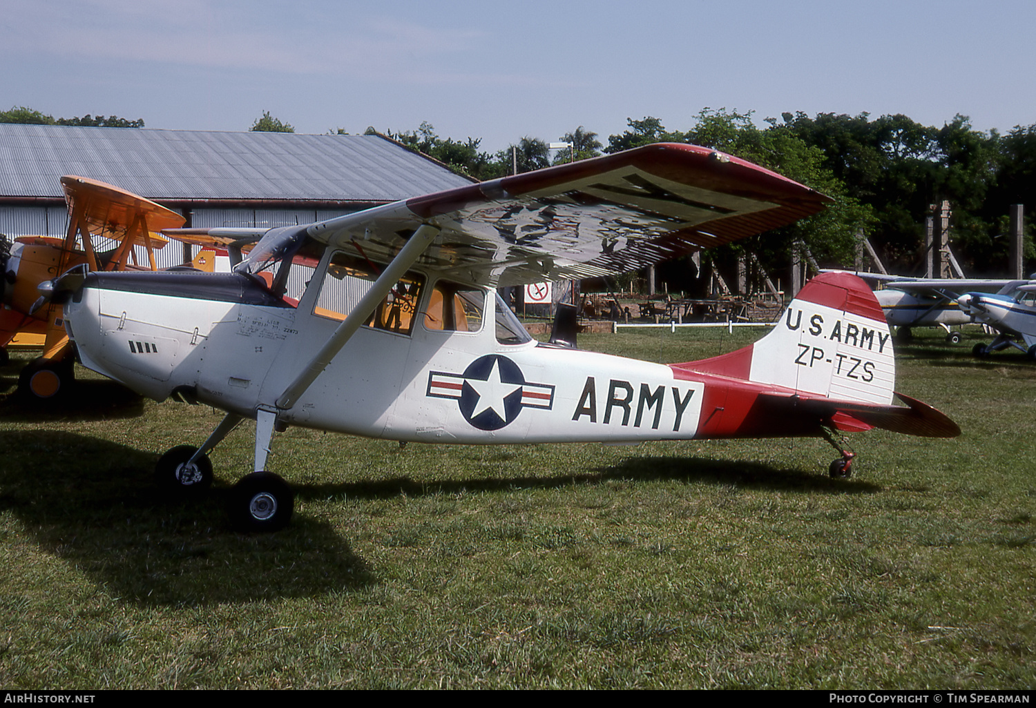 Aircraft Photo of ZP-TZS | Cessna O-1A Bird Dog | USA - Army | AirHistory.net #510174