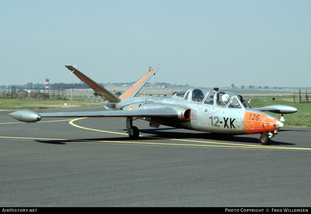 Aircraft Photo of 126 | Fouga CM-170R Magister | France - Air Force | AirHistory.net #510175