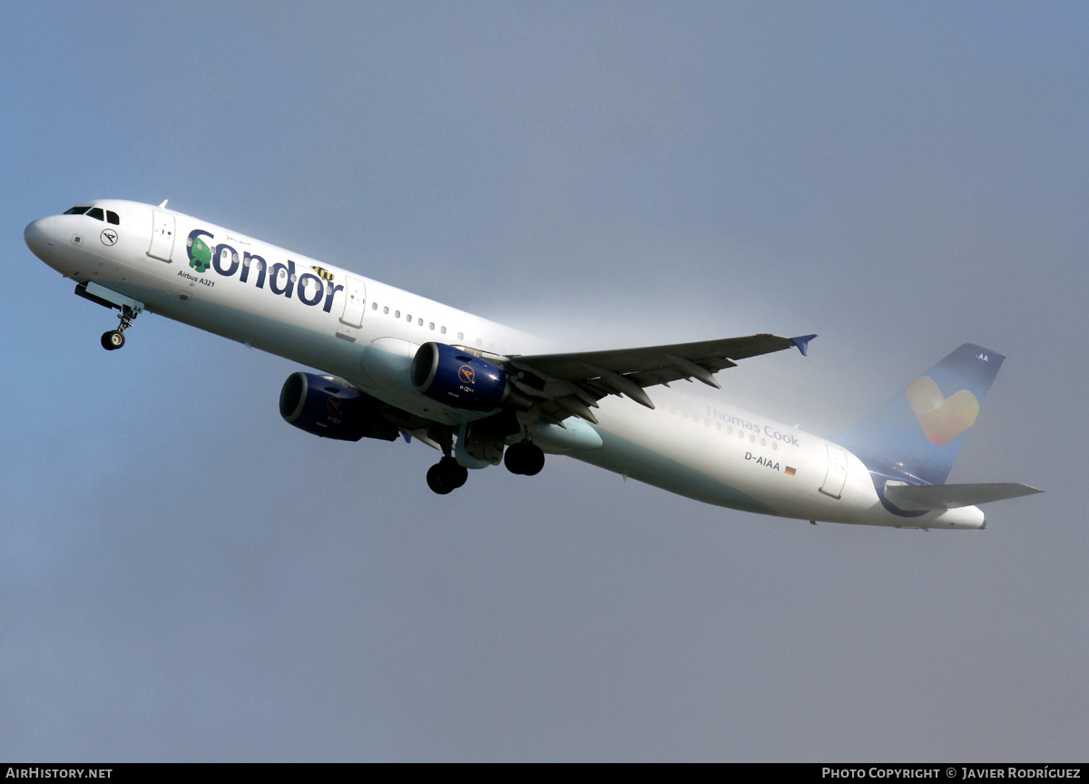 Aircraft Photo of D-AIAA | Airbus A321-211 | Condor Flugdienst | AirHistory.net #510192