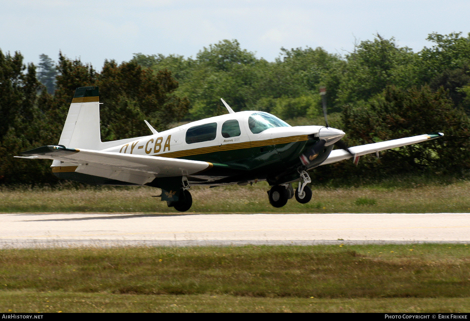 Aircraft Photo of OY-CBA | Mooney M-20J 201 | AirHistory.net #510193