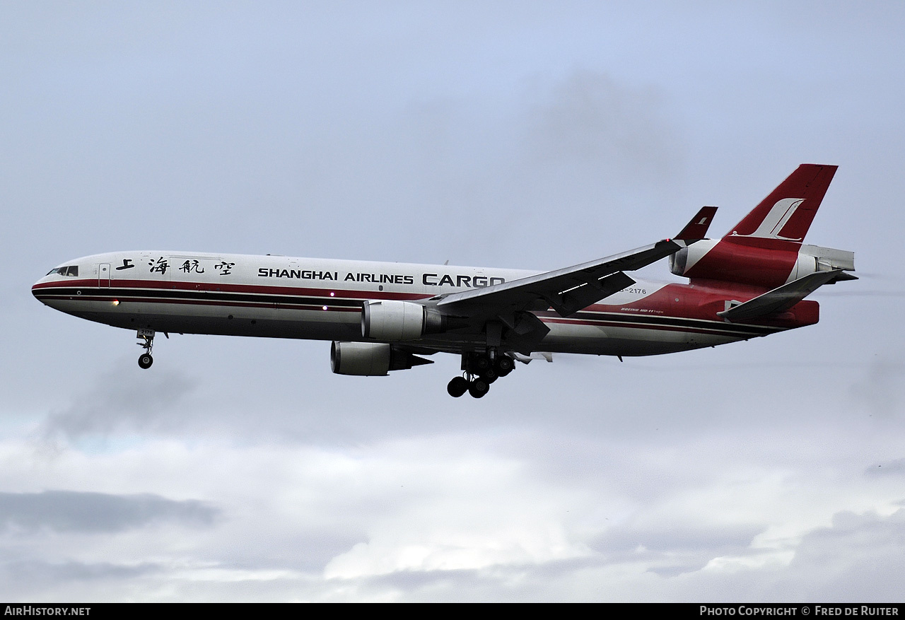 Aircraft Photo of B-2176 | McDonnell Douglas MD-11/F | Shanghai Airlines Cargo | AirHistory.net #510205