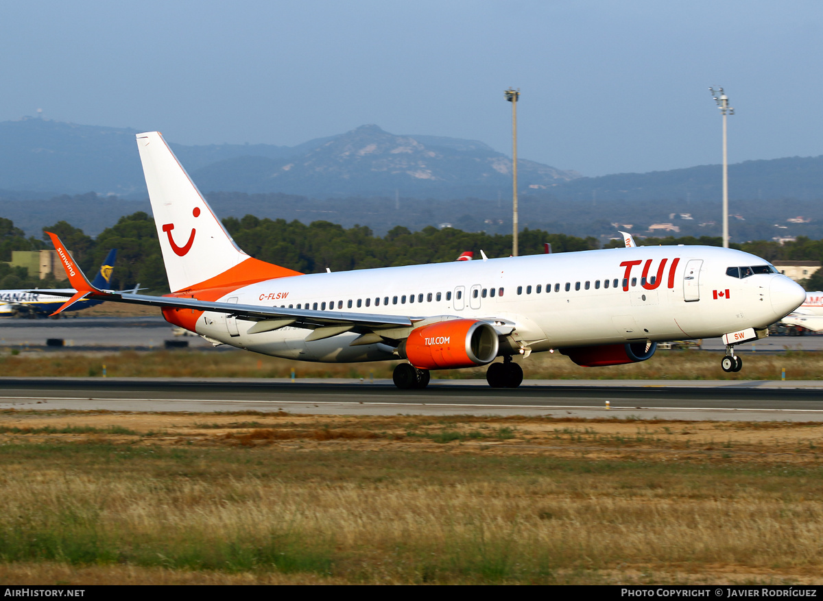 Aircraft Photo of C-FLSW | Boeing 737-8HX | TUI | AirHistory.net #510211