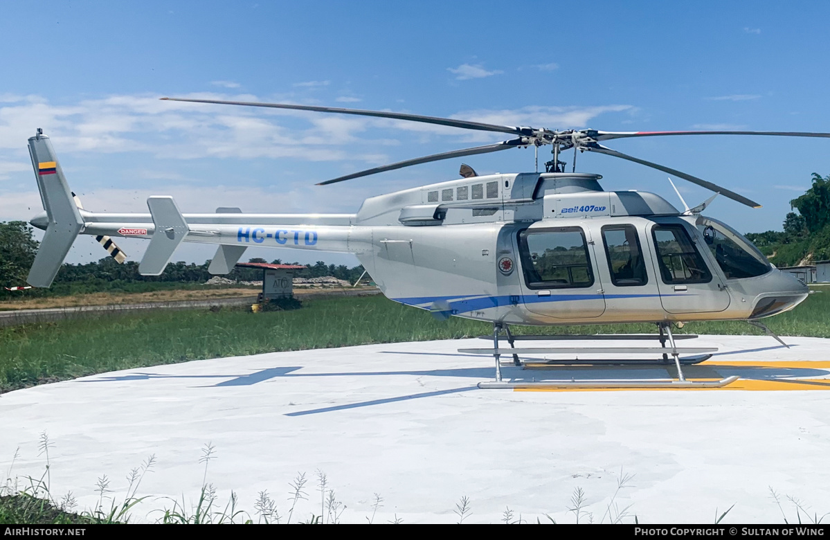 Aircraft Photo of HC-CTD | Bell 407 | AirHistory.net #510222