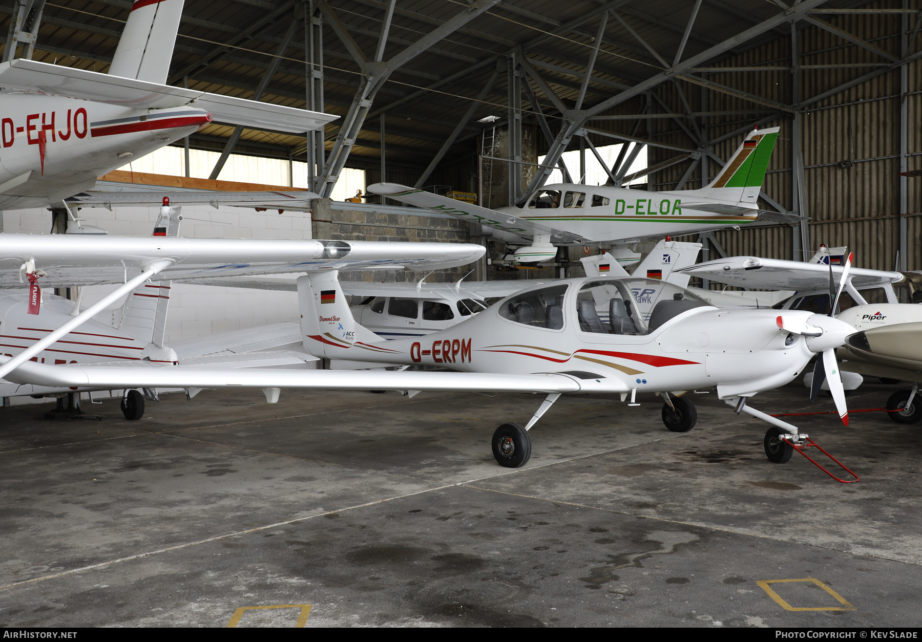 Aircraft Photo of D-ERPM | Diamond DA40-180 Diamond Star | AirHistory.net #510224