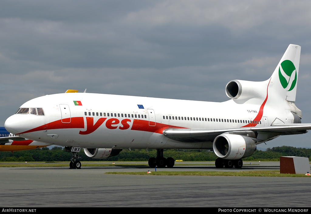 Aircraft Photo of CS-TMX | Lockheed L-1011-385-3 TriStar 500 | Yes Linhas Aéreas Charter | AirHistory.net #510228