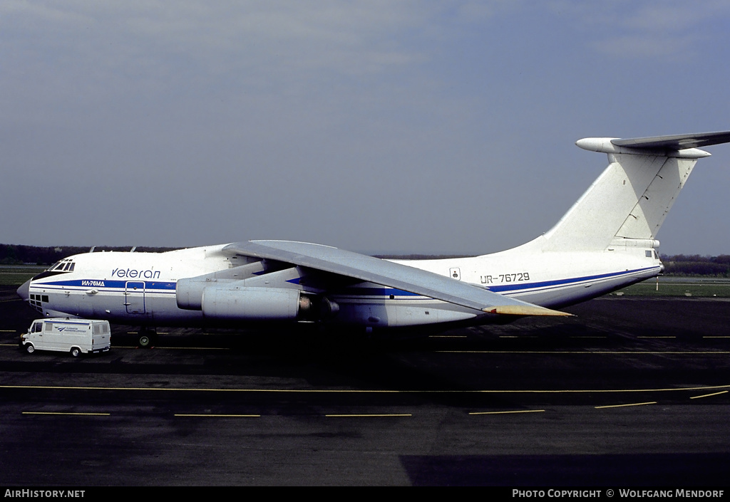 Aircraft Photo of UR-76729 | Ilyushin Il-76MD | Veteran | AirHistory.net #510247