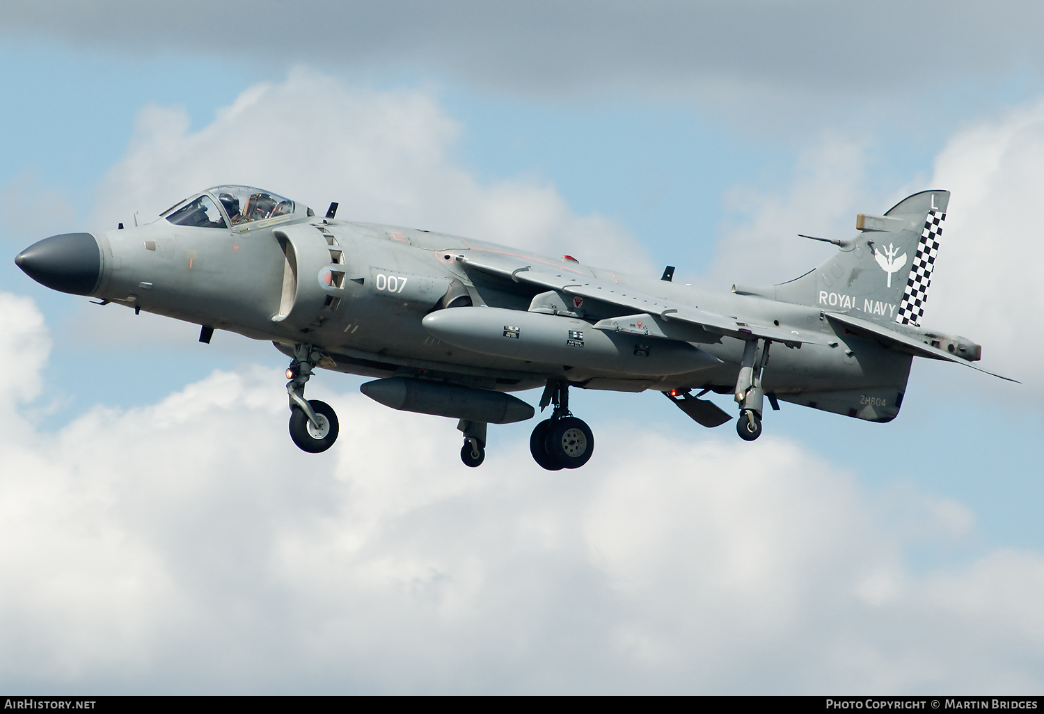 Aircraft Photo of ZH804 | British Aerospace Sea Harrier FA2 | UK - Navy | AirHistory.net #510251