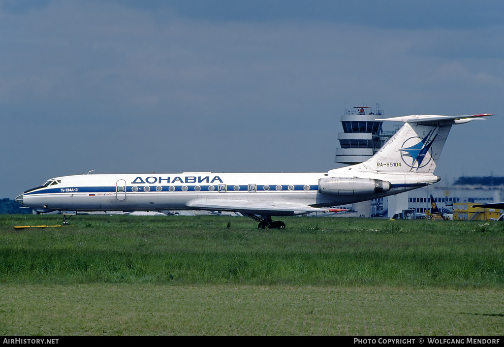 Aircraft Photo of RA-65104 | Tupolev Tu-134A-3 | Donavia | AirHistory.net #510255