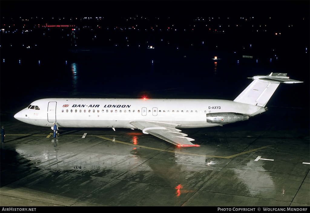 Aircraft Photo of G-AXYD | BAC 111-509EW One-Eleven | Dan-Air London | AirHistory.net #510262