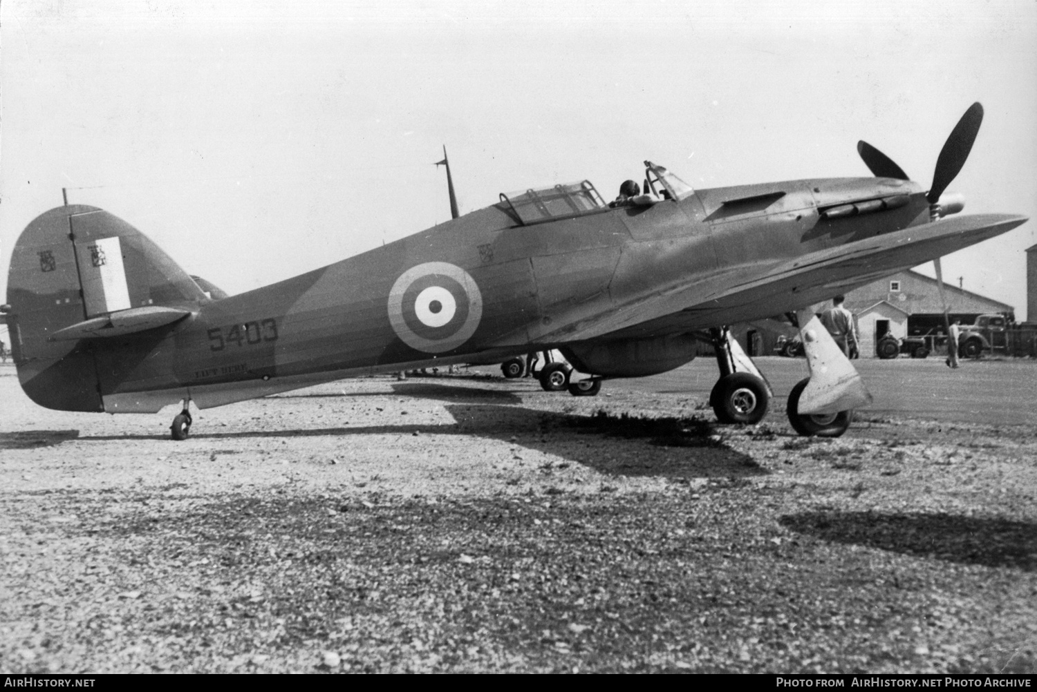 Aircraft Photo of 5403 | Hawker Hurricane Mk12 | Canada - Air Force | AirHistory.net #510282